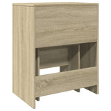 Sonoma oak dressing table and stool 60x40x113.5 cm