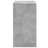 Concrete grey dressing table and stool 60x40x113.5 cm