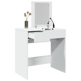 Dressing table with white mirror 73x46.5x120 cm