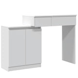 Dressing table with white LED 115x37x110.5 cm