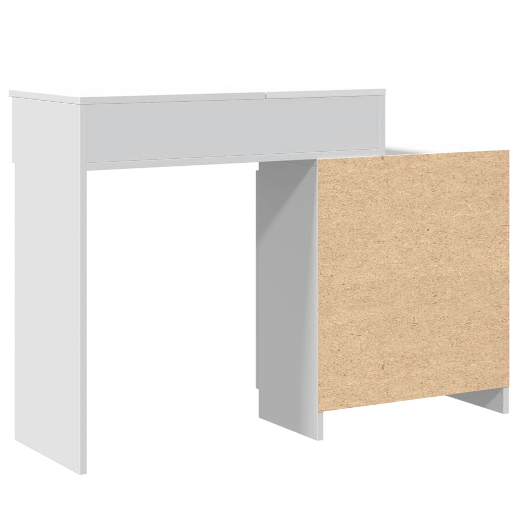 Dressing table with white LED 115x37x110.5 cm