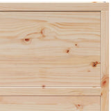 Porte de grange 100x208 cm bois massif de pin