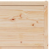 Porte de grange 80x208 cm bois massif de pin