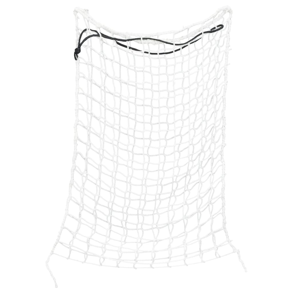 Hay nets 2 pcs rectangular white 75x50 cm PP