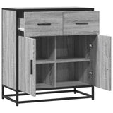 Buffet sonoma gris 68x35x76 cm bois d'ingénierie