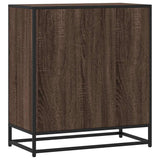 Brown oak sideboard 68x35x76 cm engineered wood