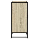 Sonoma oak sideboard 92x35x76 cm engineered wood