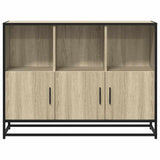 Sonoma oak sideboard 100x35x76 cm engineered wood