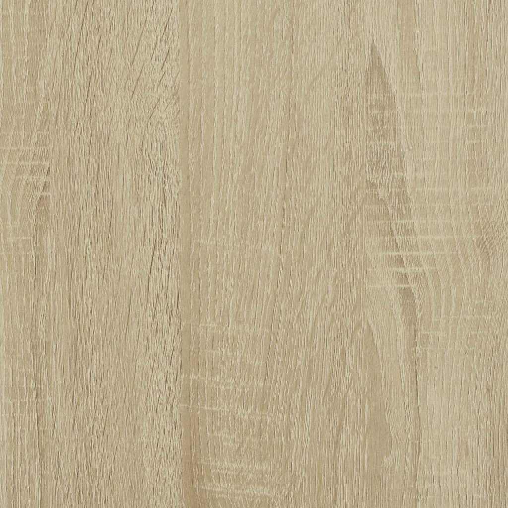 High sideboard sonoma oak 68x35x139 cm engineered wood metal