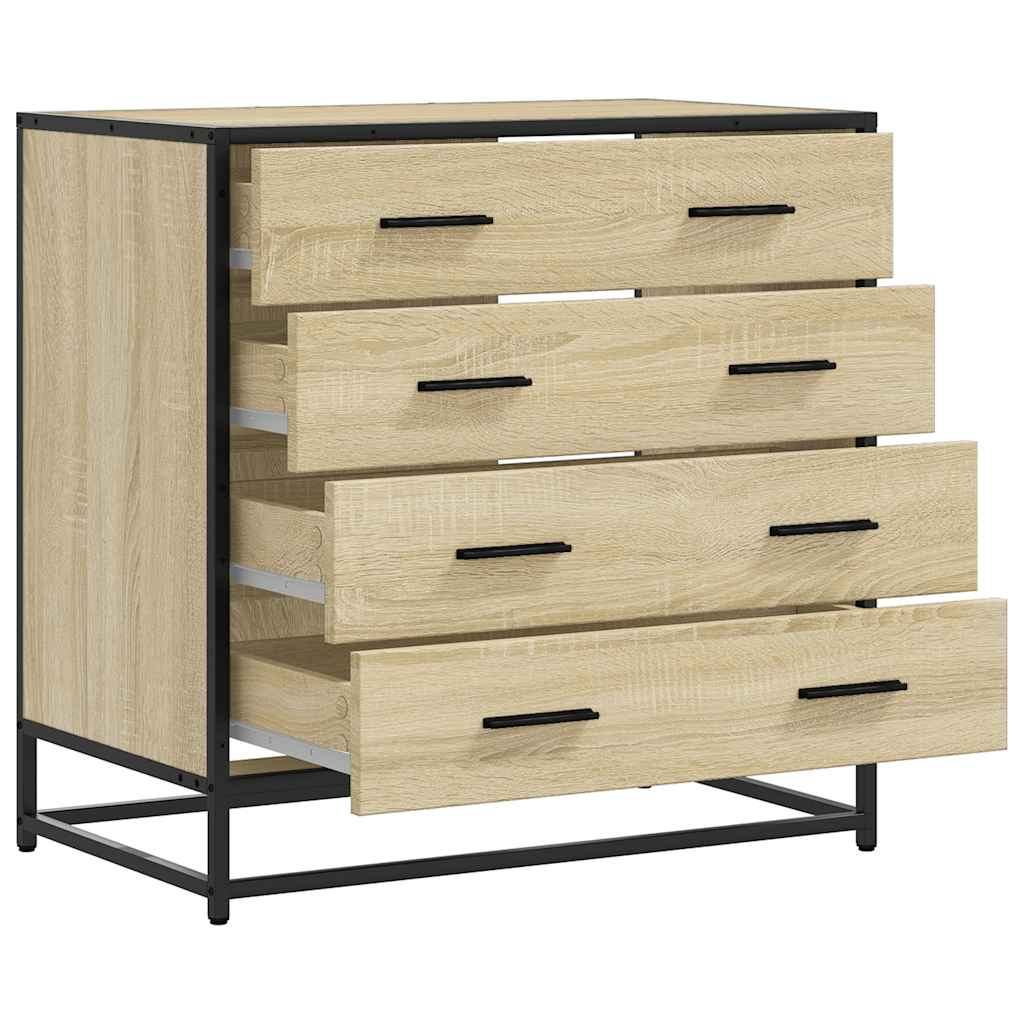 Sonoma oak chest of drawers 70x41x70 cm engineered wood