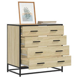 Sonoma oak chest of drawers 70x41x70 cm engineered wood