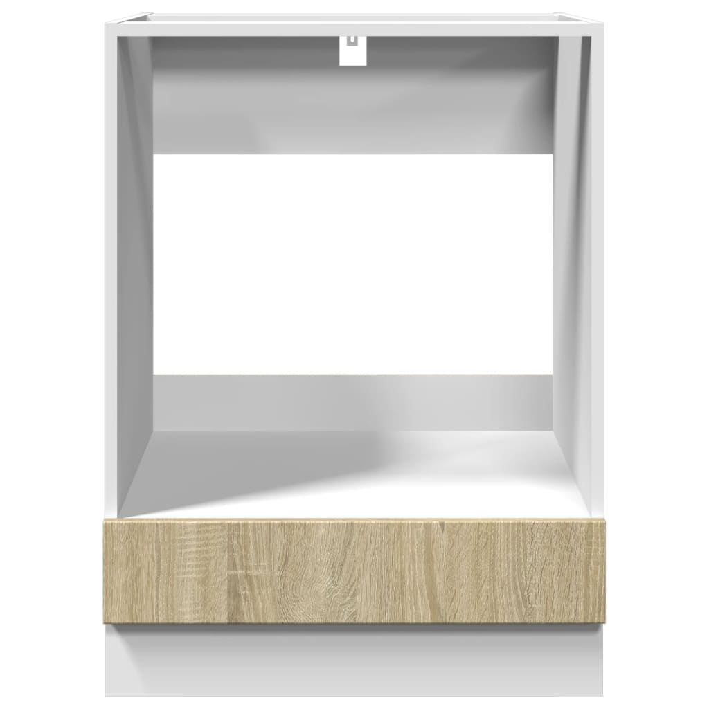 Ofenschrank Sonoma-Eiche 60x46x81,5 cm Spanplatte