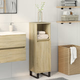 Armoire salle de bain chêne sonoma 30x30x100 cm