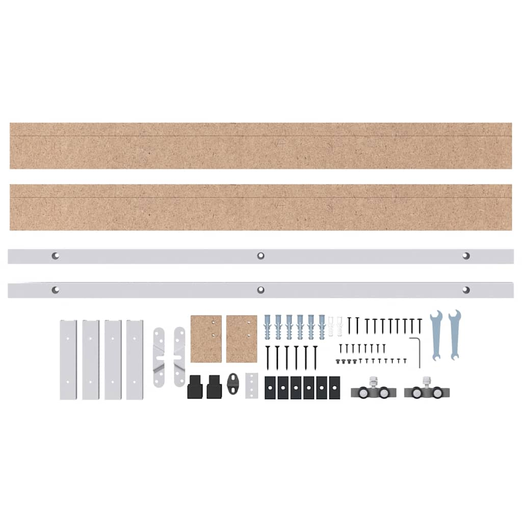 Aluminum Alloy Sliding Door Hardware Kit