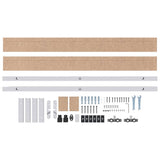 Aluminum Alloy Sliding Door Hardware Kit