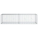 Panier gabion avec couvercle 200x50x50 cm fer galvanisé