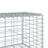 Panier gabion avec couvercle 300x50x50 cm fer galvanisé