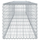 Panier gabion avec couvercle 400x50x50 cm fer galvanisé