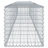 Panier gabion avec couvercle 500x50x50 cm fer galvanisé