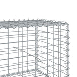 Panier gabion avec couvercle 600x50x50 cm fer galvanisé