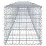 Panier gabion avec couvercle 800x50x50 cm fer galvanisé