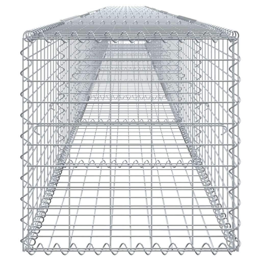 Panier gabion avec couvercle 900x50x50 cm fer galvanisé