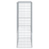 Panier gabion avec couvercle 100x50x150 cm fer galvanisé