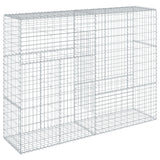 Panier gabion avec couvercle 200x50x150 cm fer galvanisé