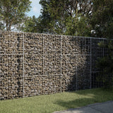 Panier gabion avec couvercle 200x50x150 cm fer galvanisé