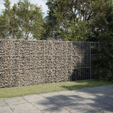 Panier gabion avec couvercle 300x50x150 cm fer galvanisé