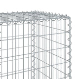 Panier gabion avec couvercle 400x50x150 cm fer galvanisé