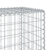 Panier gabion avec couvercle 600x50x150 cm fer galvanisé