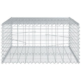 Panier gabion avec couvercle 100x100x50 cm fer galvanisé