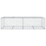 Panier gabion avec couvercle 200x100x50 cm fer galvanisé