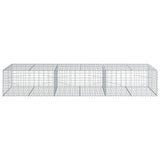 Panier gabion avec couvercle 300x100x50 cm fer galvanisé