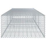 Panier gabion avec couvercle 300x100x50 cm fer galvanisé