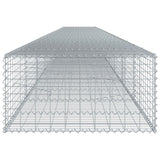 Panier gabion avec couvercle 1000x100x50 cm fer galvanisé