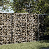 Panier gabion avec couvercle 100x100x100 cm fer galvanisé