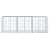 Panier gabion avec couvercle 300x100x100 cm fer galvanisé