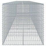 Panier gabion avec couvercle 900x100x100 cm fer galvanisé