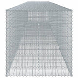 Panier gabion avec couvercle 950x100x100 cm fer galvanisé