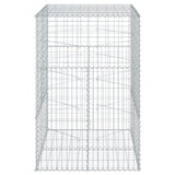 Panier gabion avec couvercle 100x100x150 cm fer galvanisé