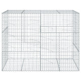 Panier gabion avec couvercle 200x100x150 cm fer galvanisé