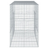 Panier gabion avec couvercle 200x100x150 cm fer galvanisé