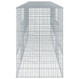 Panier gabion avec couvercle 500x100x150 cm fer galvanisé