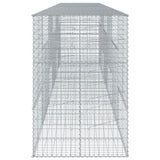 Panier gabion avec couvercle 600x100x150 cm fer galvanisé