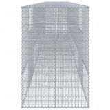 Panier gabion avec couvercle 900x100x150 cm fer galvanisé