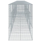 Panier gabion avec couvercle 1000x100x150 cm fer galvanisé