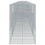 Panier gabion avec couvercle 1200x100x150 cm fer galvanisé