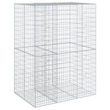 Panier gabion avec couvercle 150x100x200 cm fer galvanisé